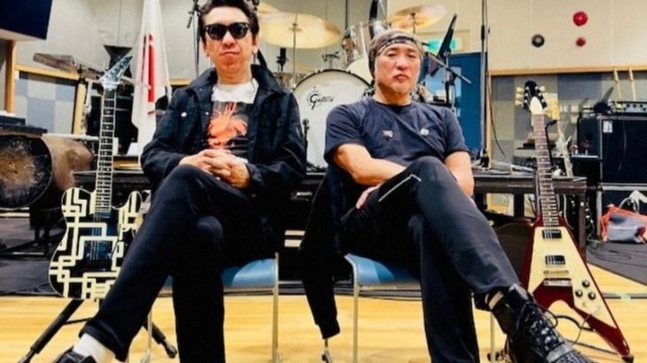 【芸能】布袋寅泰　吉川晃司との足長ツーショット披露　井上尚弥入場曲生演奏から中8日で吉川と東京ドームへ　「COMPLEX始動！」