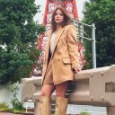 【芸能】柔道・阿部詩選手：ミニボトム×ロングブーツで「マックスマーラ」キャンペーンビジュアルに　ローラ、のんも