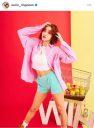 【芸能】王林、斬新ミニスカ＆ざっくり胸元＆美脚全開ショット「おお！これは凄い！」　カラフルなプロデュースアイテム着こなす