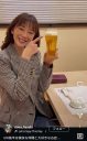【芸能】葉月里緒奈 49歳、ぜんぜん変わらぬ美しさ…　ビール片手に笑顔で乾杯「ほんとお綺麗」「素敵な笑顔」