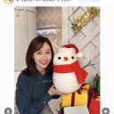 【芸能】ＴＢＳ宇賀神メグアナ、「シマエナガちゃん」激似の雪だるまとの２ショット公開「可愛い！」